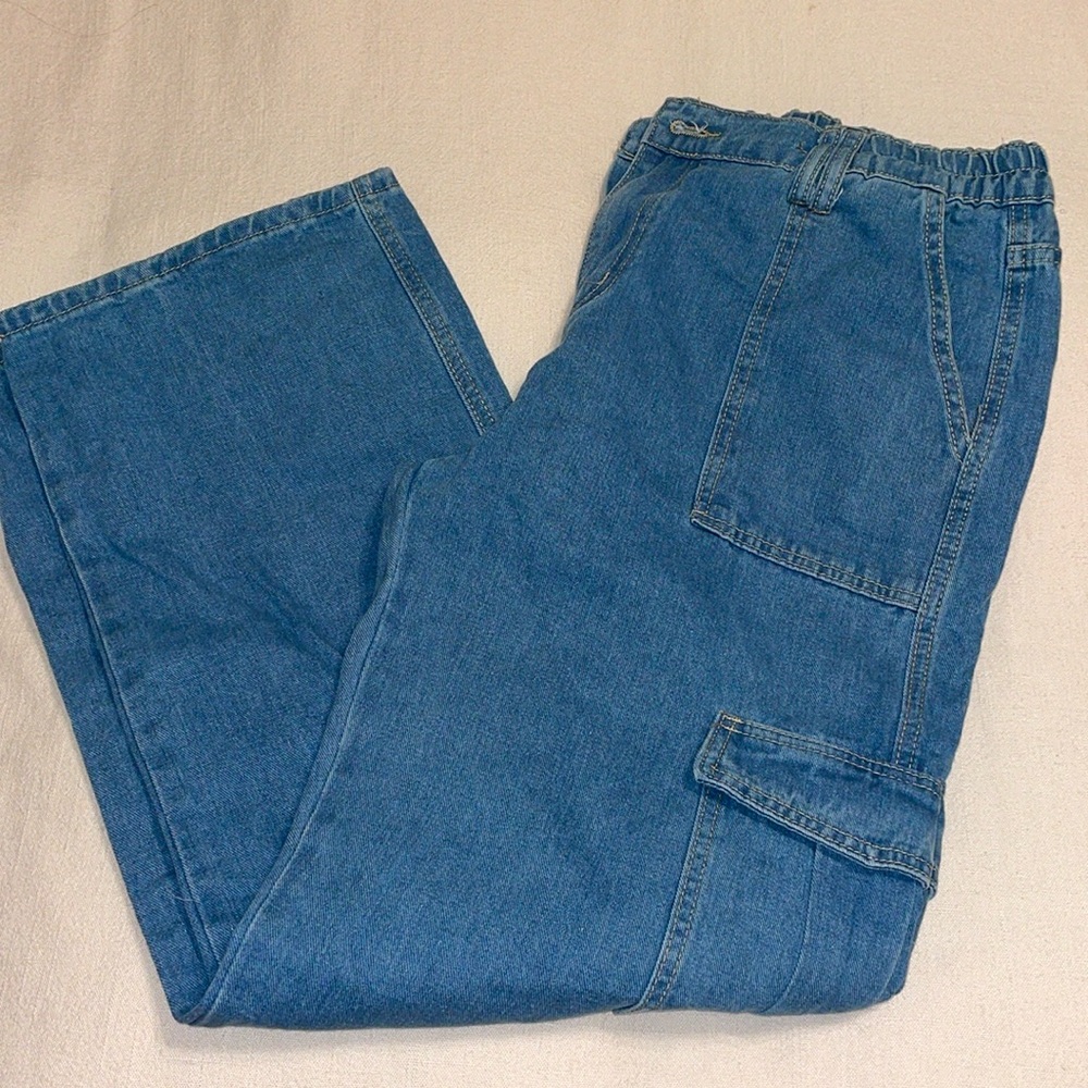Cargo Style Denim size Large